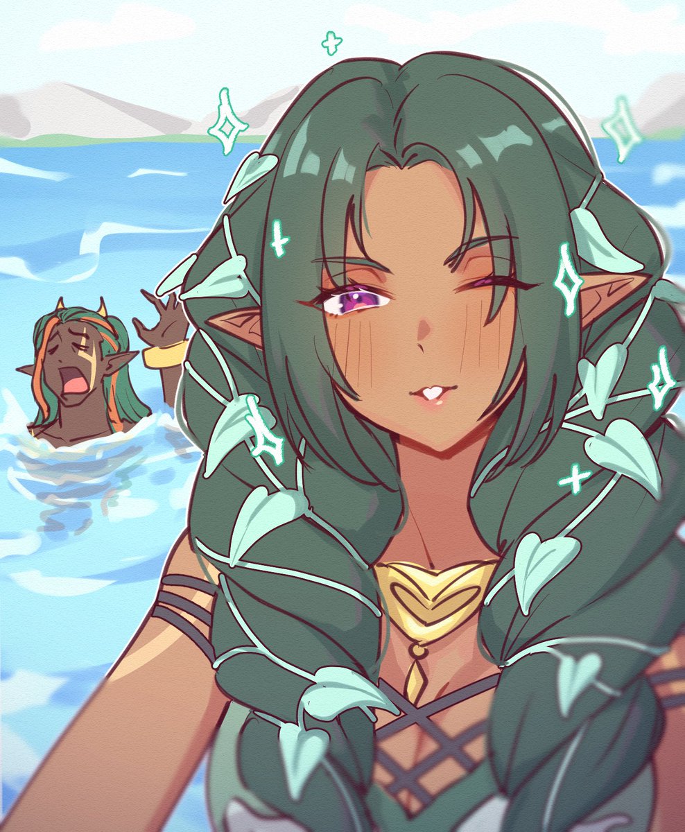 imnotsher's tweet photo. dagda pantheon beach day
#FE万紫千紅 #FEFW https://t.co/3FO2KZEabA