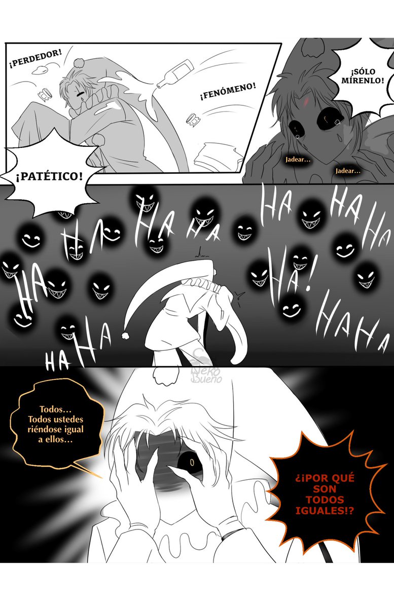 crazy_smilesvyn's tweet photo. 🎪| CÓMIC— “El vestuario de Pierrot” por Neko.

“Un poco de contexto: este cómic se sitúa hace bastante tiempo. Ellos eran más jóvenes y aún estaban aprendiendo a hacer que las cosas funcionaran en el circo”. +

#TFC #thefreakcircus https://t.co/gvKBbjuK3U
