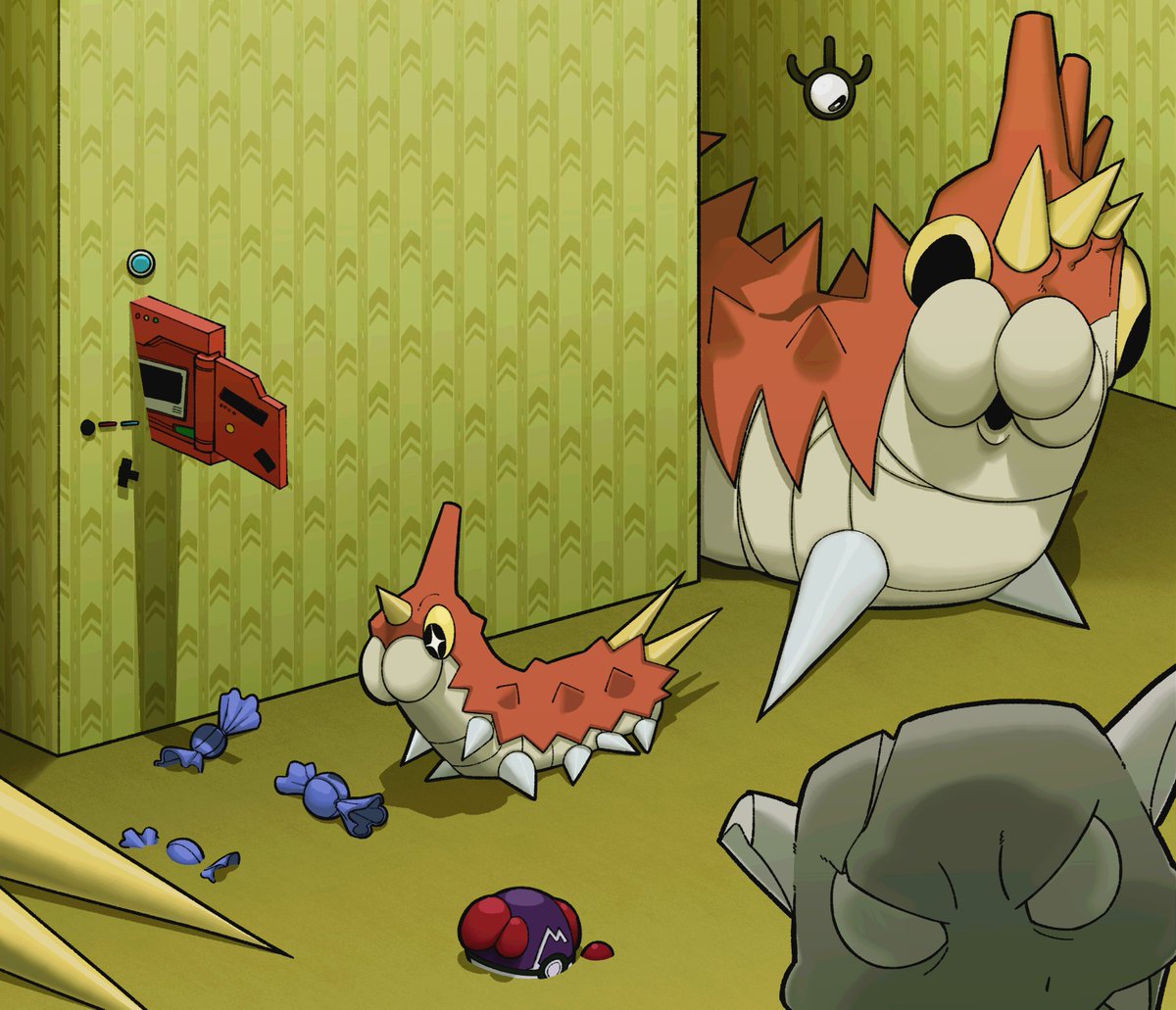 EddKono's tweet photo. Soy un Wurmple y estos son mis backrooms https://t.co/Vt1MWMyhLL