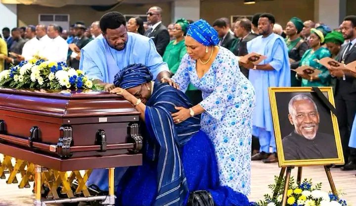 christyUloko's tweet photo. Watching the funeral of Olu Jacobs, one prayer just keeps coming to my mind

"God, abeg, let me &my husband grow old together."

And I don't mean the kind of old age where sickness has taken over and you can barely do anything for yourself. No, no, no. I want us to grow old together, healthy, strong and still enjoying life.

I want to see our children all grown, married and settled in their own homes, with their own children. I want us to sit together and watch our grandchildren running around, knowing that we made it this far together. 🥹

Because honestly, with the kind of heart I have, I don't think I can survive this kind of loss.

If he dies at 4:00 a.m., I don't mind following him at 4:01 a.m. 

God, abeg. Let us grow old together. Very old, but healthy, strong and together.

May God comfort Joke Silva. Some losses are just too heavy to imagine. 💔

#TianaTalks