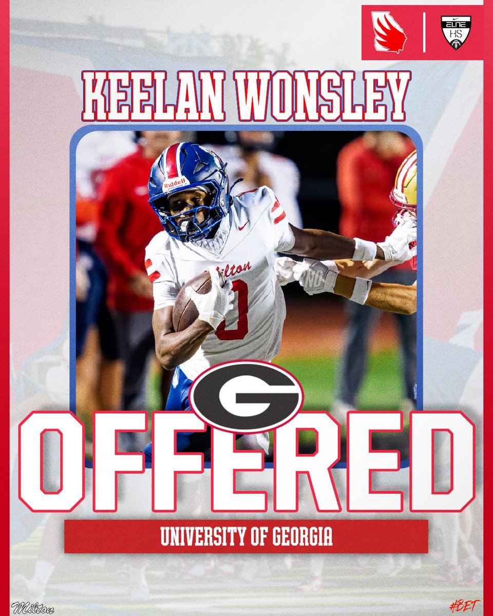 MiltonEagles_FB's tweet photo. 🚨 𝑶𝑭𝑭𝑬𝑹 𝑨𝑳𝑬𝑹𝑻‼️ #𝙍𝙚𝙘𝙧𝙪𝙞𝙩𝙏𝙝𝙚𝙈𝙥𝙞𝙧𝙚

@KeeWonsley 
@GeorgiaFootball 

https://t.co/o1HDqCi3uT

#𝙈𝙥𝙞𝙧𝙚26 | #𝙏𝙝𝙚𝙈𝙫𝙨𝙏𝙝𝙚𝙢 https://t.co/iDT7FVkG3u