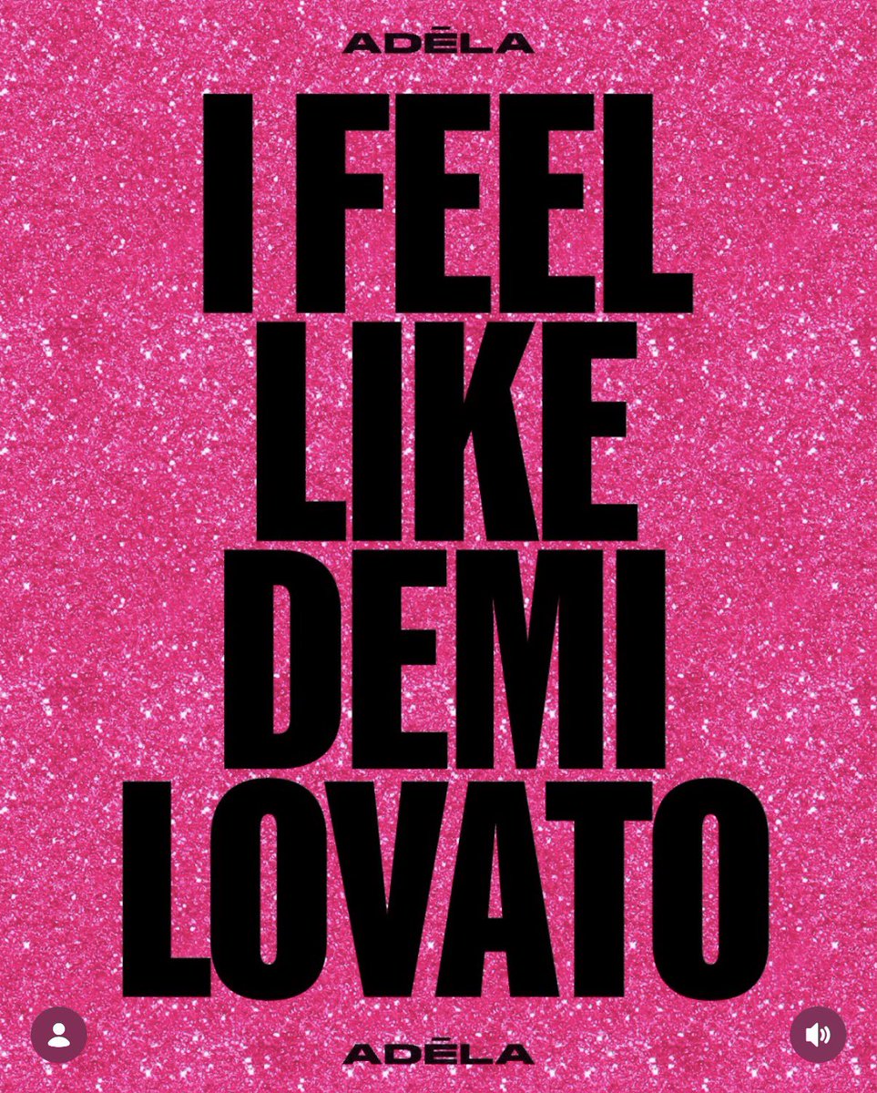 LovatoHub's tweet photo. A new post, based on ADÉLA’s “Nicole Kidman” trend, is currently trending on Instagram:

“I FEEL LIKE DEMI LOVATO” 💖 https://t.co/gqjEg5rfFb