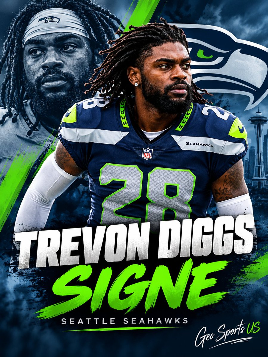 GeoSportsUS's tweet photo. 🚨 TREVON DIGGS VA FAIRE SES DÉBUTS AVEC SEATTLE ! 🟢🔵
Les Seahawks élèvent Trevon Diggs du practice squad pour affronter les Chargers ! 👀
Une simple élévation sur le papier… mais pas avec n’importe quel joueur :
🔥 20 interceptions en carrière ⭐ 2× Pro Bowler 🏆 First-Team All-Pro en 2021 😱 11 interceptions sur la seule saison 2021
Après avoir rejoint Seattle cet été, l’ancien CB des Cowboys pourrait donc disputer son premier match officiel sous les couleurs des Seahawks.
À 28 ans, Diggs peut-il encore retrouver le niveau qui faisait de lui l’un des cornerbacks les plus dangereux de NFL ?
💬 Bonne pioche pour Seattle ?
#NFL #Seahawks #TrevonDiggs #GeoSportsUS