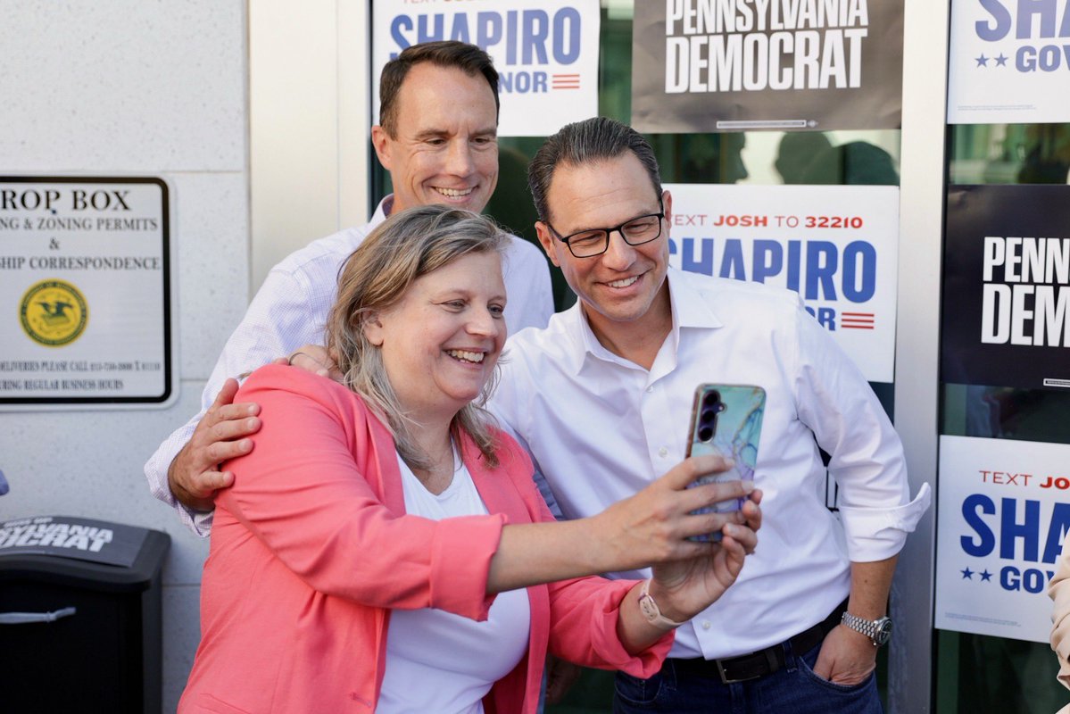 JoshShapiroPA's tweet photo. As long as I’m your Governor, the freedom to choose will be protected — and by winning up and down the ballot this November, we’ll codify abortion rights here in Pennsylvania.

Let’s win this. https://t.co/99Tb3OkOLz