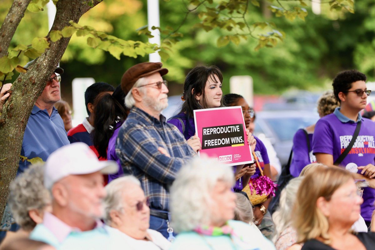 JoshShapiroPA's tweet photo. As long as I’m your Governor, the freedom to choose will be protected — and by winning up and down the ballot this November, we’ll codify abortion rights here in Pennsylvania.

Let’s win this. https://t.co/99Tb3OkOLz