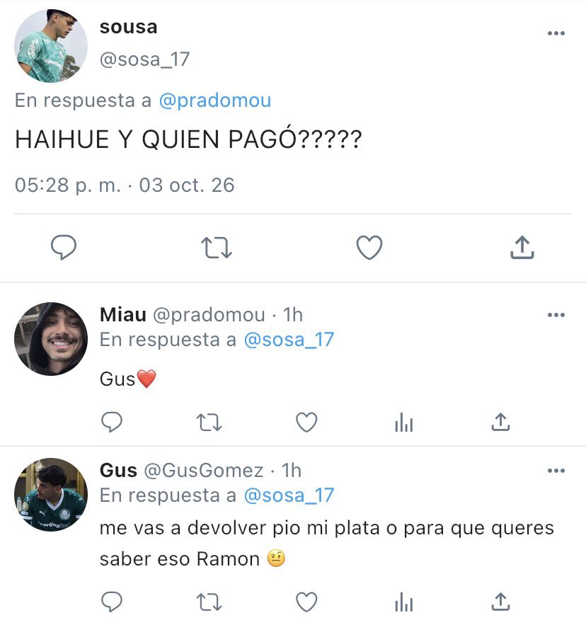 rojassromii's tweet photo. 14- rico desayuno ( el último tweet es respuesta del primero hina por si no se entiende) https://t.co/Mv6XfMJITM
