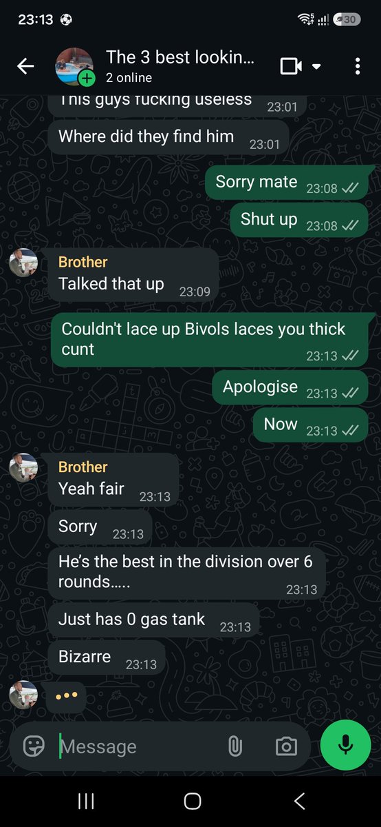 DelfJosh's tweet photo. Brother is clearly trying to Ragebait me... https://t.co/t8JqBFzUKL