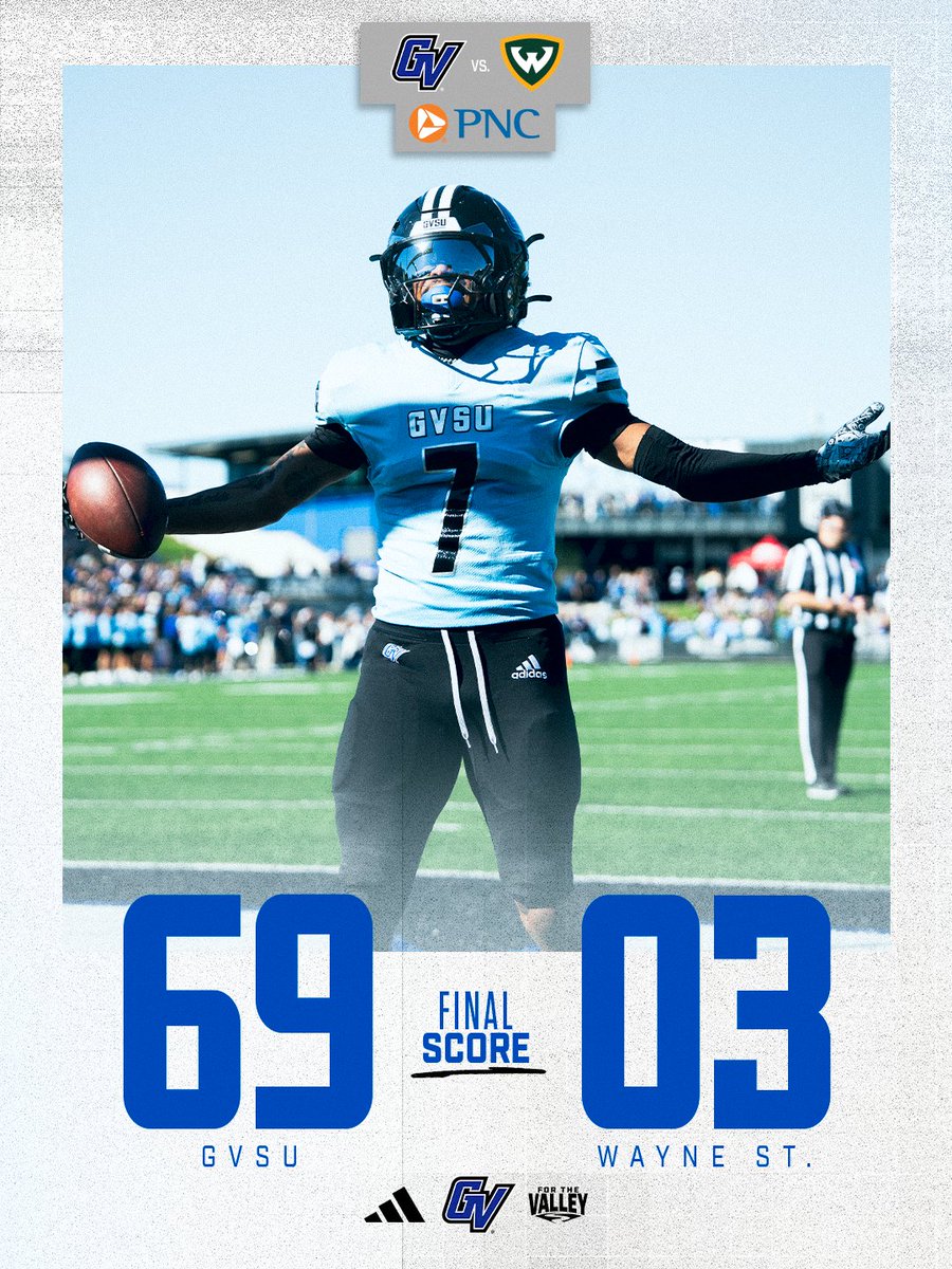 gvsufootball's tweet photo. HOMECOMING W!!

#AnchorUp | #ForTheValley | #WAWG https://t.co/2tEtNzGG0C