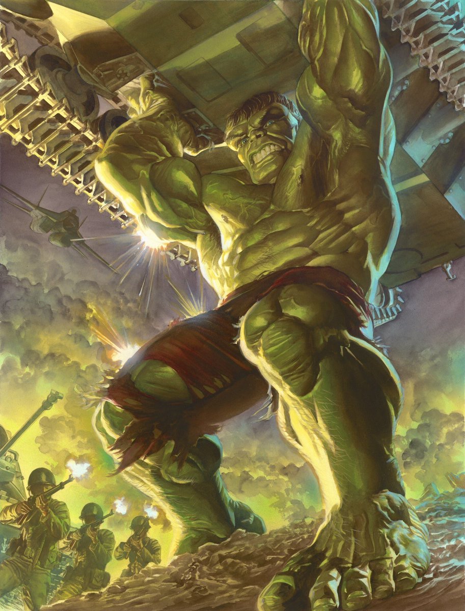 thealexrossart's tweet photo. Hulk https://t.co/vzGVkQcynl