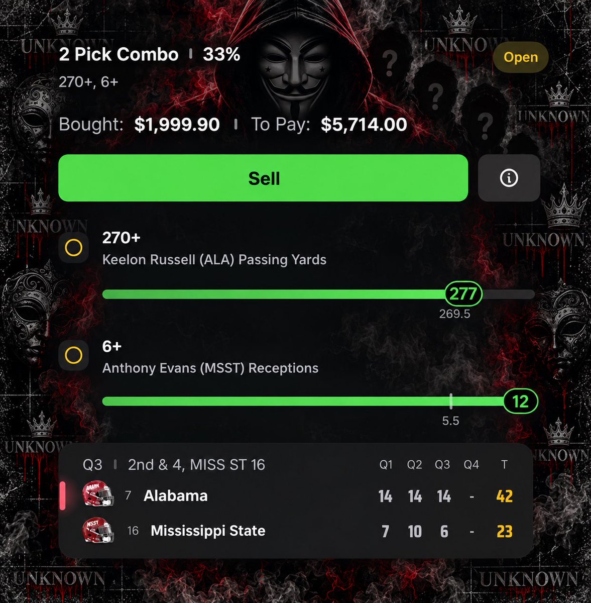 unknownn71444's tweet photo. First of the day! Did you hit some today…. JOIN UP
#Gambling𝕏  #getupwitvon 

https://t.co/9IHQLF8R0i https://t.co/mVFC2wplkP