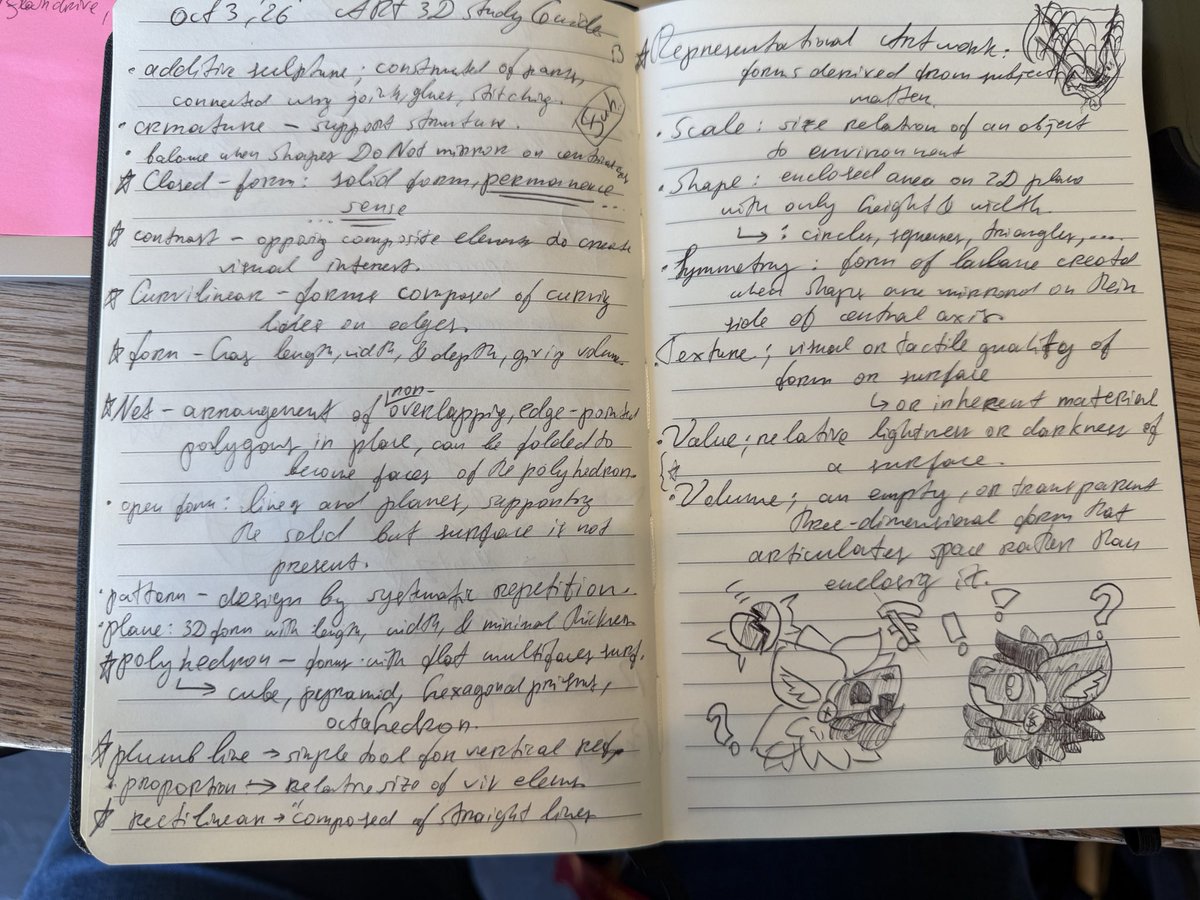 _SleshKat's tweet photo. Do your study guides look like this? Handwriting goes brr i am nod a doctor nor orc i swear
#student #college #furry #homework #studyguide #protogen #protogenart https://t.co/5DIn7Ac0c6