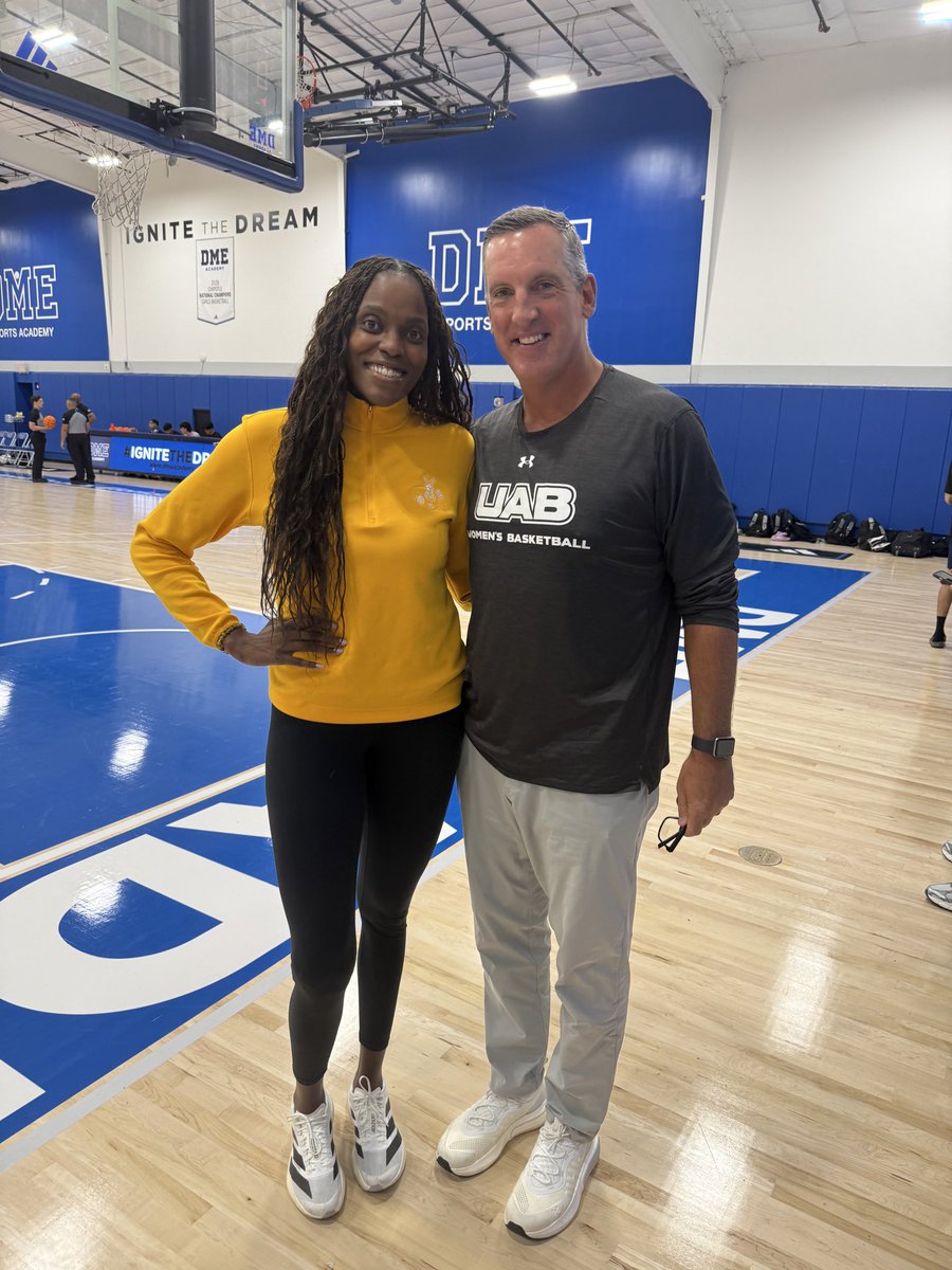 CoachTy_M's tweet photo. It was great catching up with @CallMeCoaach today at the DME event in Dayton Beach. Have a great year. https://t.co/WROkud3le7