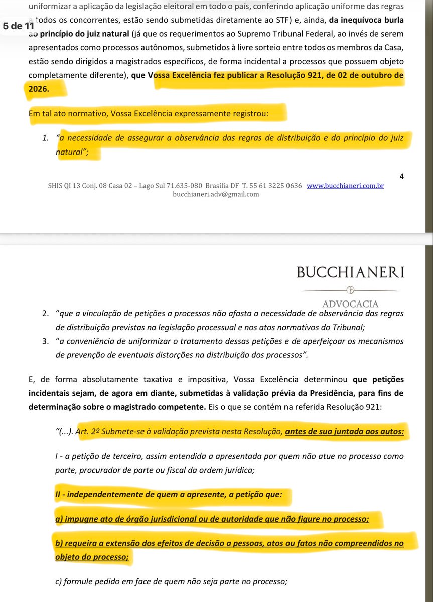 KatiaMagalhes14's tweet photo. Trecho da petição onde @deltanmd pede a Fachin que tire seu caso das mãos do incompetenteGilmar e o remeta ao TSE.
Se Fachin nada fizer, estará contrariando sua própria resolução de ontem. 
A intervenção IRREGULAR do judiciário nas eleições está escancarada. Não feche os olhos. https://t.co/pgIQevsMBY