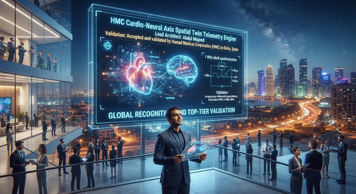 MazedAbdul4j's tweet photo. HMC Cardio-Neural Axis Spatial Twin Telemetry Engine.

Grateful to everyone who supported this vision from inception to global recognition. The journey of redefining medical spatial intelligence continues
CardioNeuralAxis #HMC #MedicalTechnology 
#Telemetry #GlobalResearch https://t.co/TqstA5l8F5
