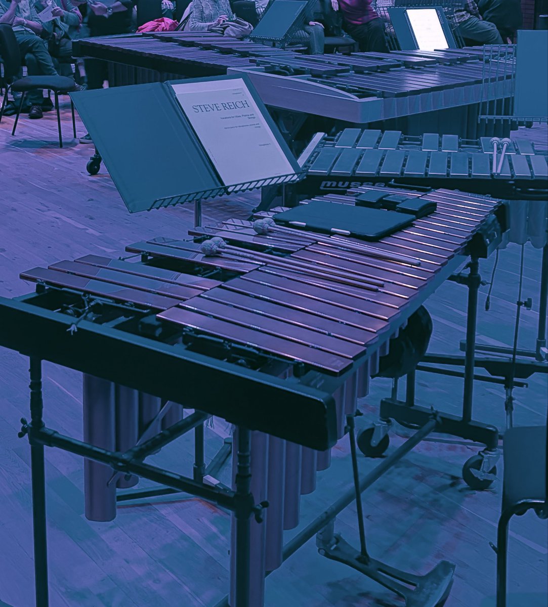 FlissKitson's tweet photo. An evening of Steve Reich with the @TheCBSO … absolutely mesmerising 😱 Happy 90th Birthday @SteveReich 🎈 https://t.co/ePFNRrFG7o