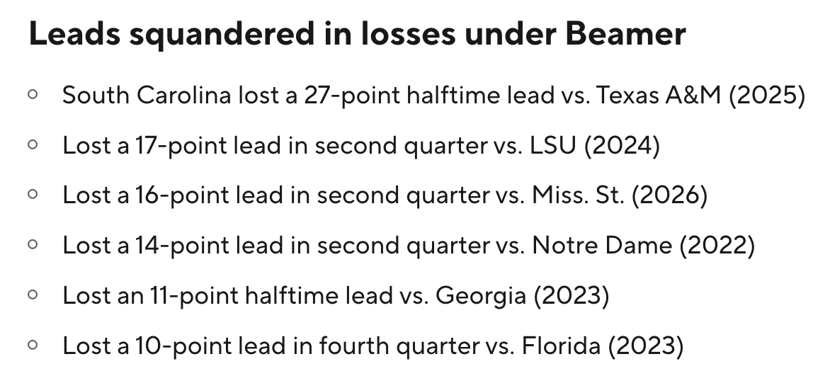 BCrawford247's tweet photo. South Carolina led 17-0 against Kentucky.

It's 20-17 now early third quarter. https://t.co/6ECCMZfoY7