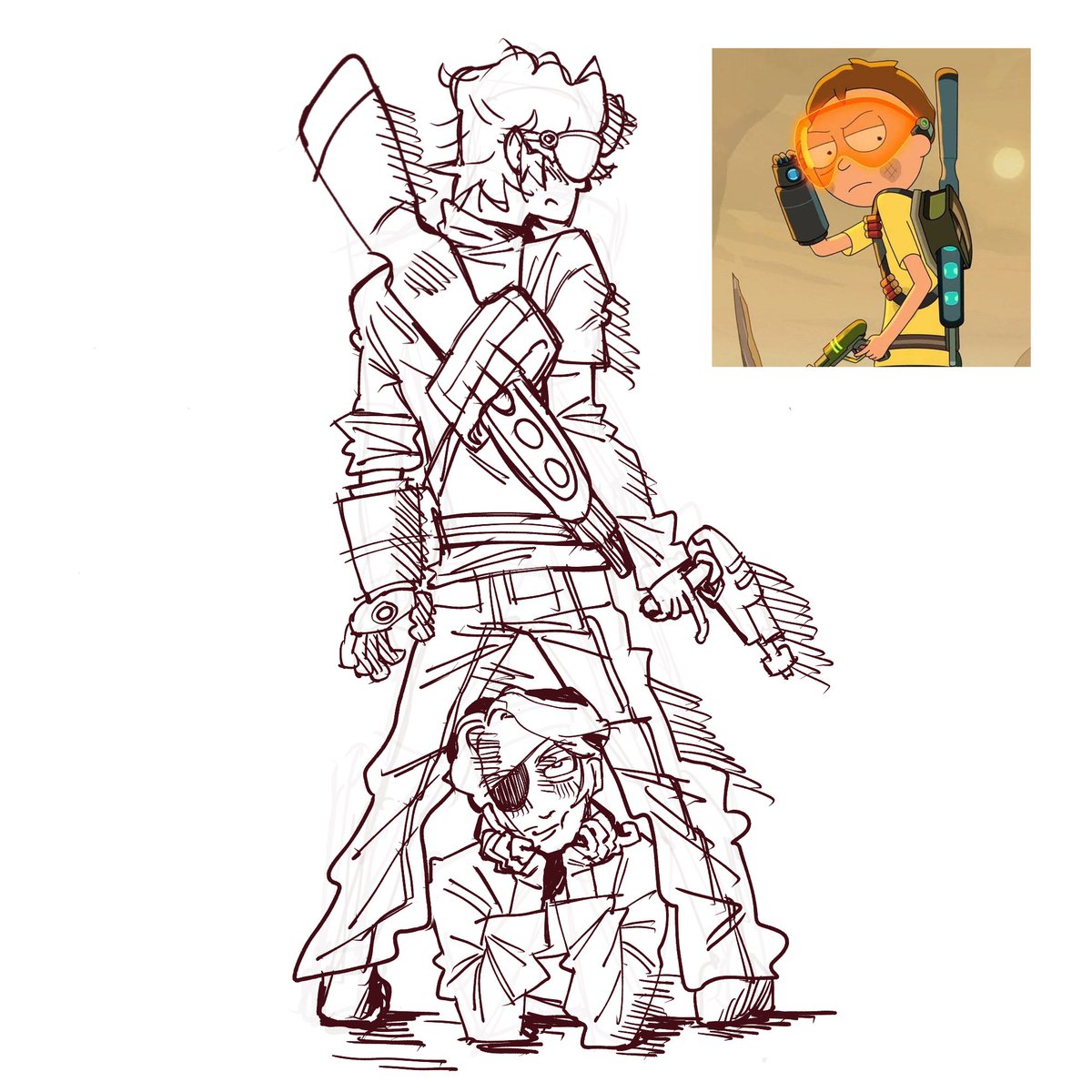 Bu_Bu_lol's tweet photo. I like the unpainted version better
#mortycest #evilmorty #mortyprime https://t.co/5pobXOdbAx