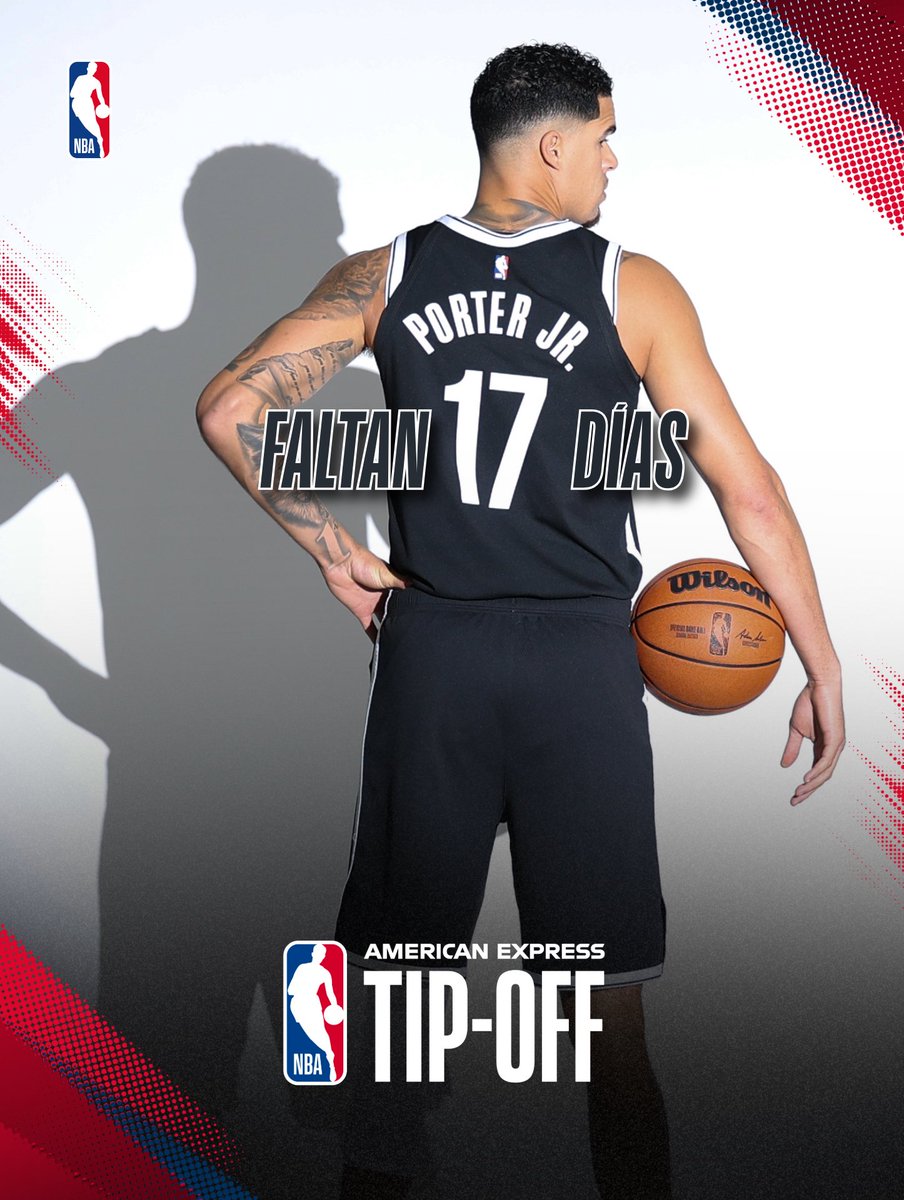 NBAMEX's tweet photo. 🔥 ¡17 días para el #TipOff!
La NBA está cada vez más cerca 🏀 https://t.co/kBdAdKulzp