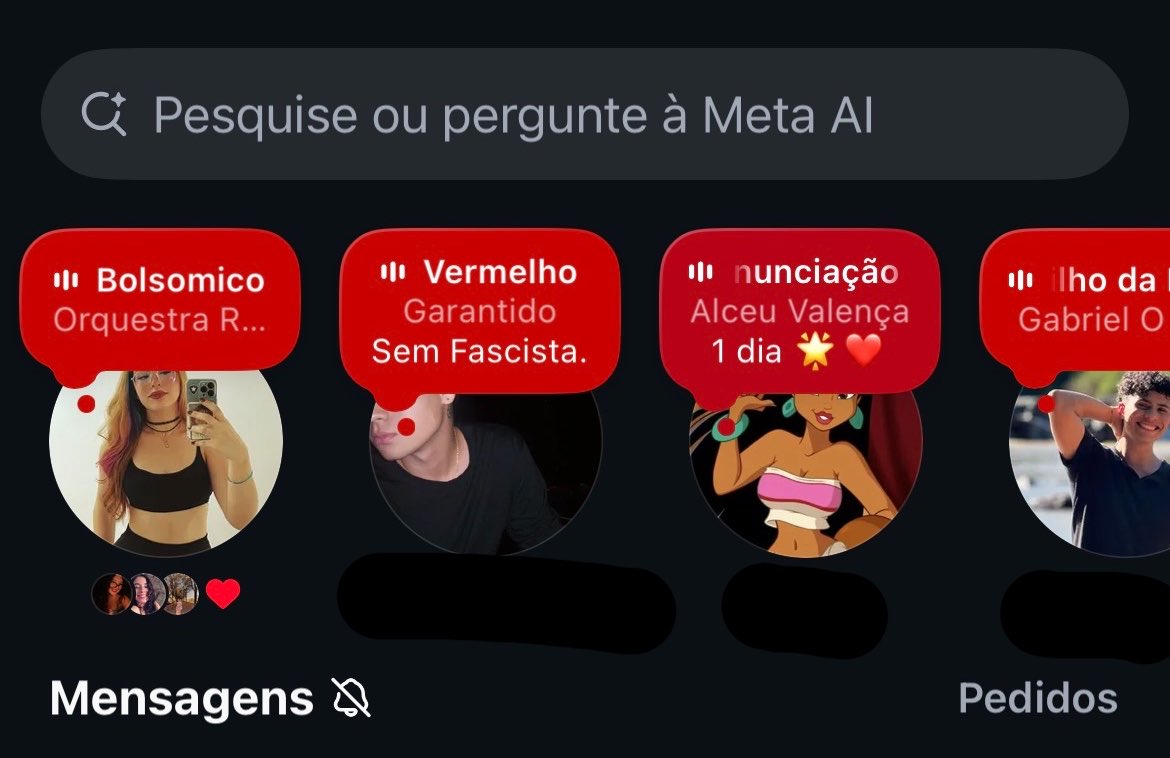 itubaisa's tweet photo. Não entendo qm tá em choque pq pessoas do seu ciclo são de direita , pq só o meu Instagram já tá assim https://t.co/1kizG1faJg