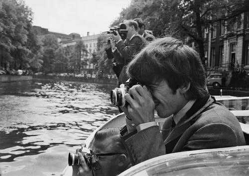 elininthe60s's tweet photo. George Harrison and Cameras https://t.co/eWs0zTSo9H