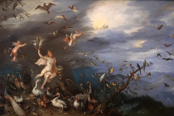 elizadoo7's tweet photo. "Bats usually wheel and flit about, but this one seemed to go straight on, as if it knew where it was bound for or had some intention of its own."
๐ "Dracula" (1897) - Bram Stoker.
๐ท "Air" (1647) - Jan Brueghel the Elder.
#Baturday ๐ฆ https://t.co/zdyeswMkgt