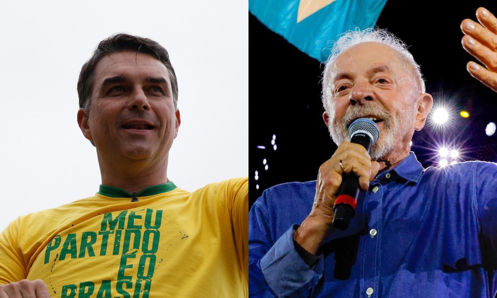 g1's tweet photo. Quaest, 2º turno: Flávio Bolsonaro, 44%; Lula 42% https://t.co/3Yb4tHzYr3 #eleição2026 #g1 https://t.co/gylwxJQg1g