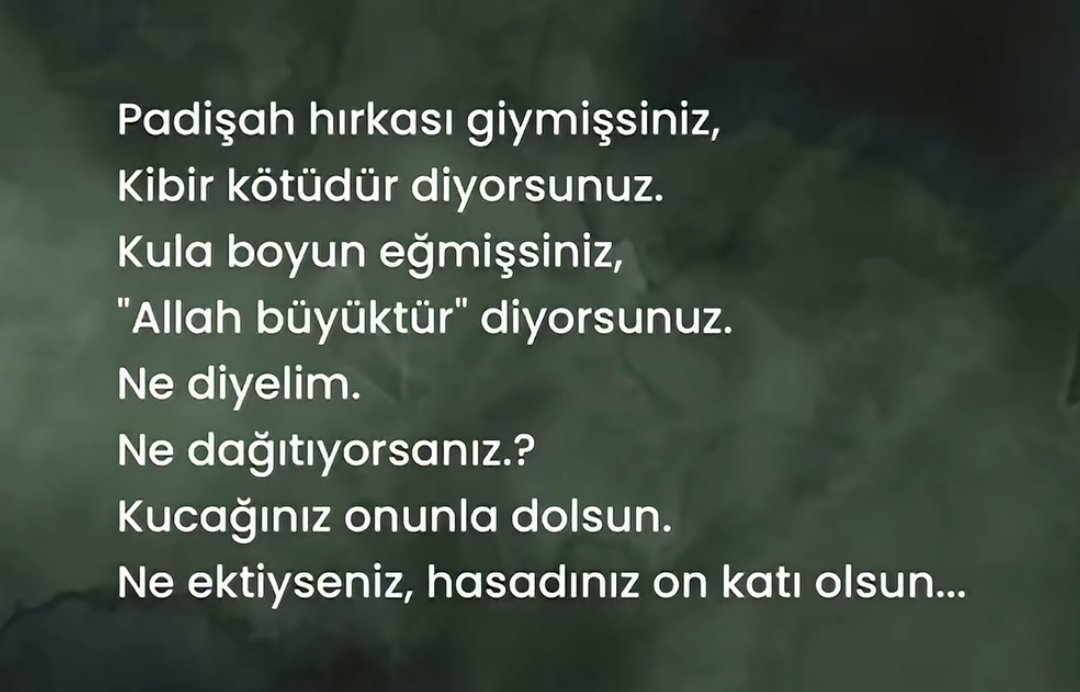 thrmtn's tweet photo. Ne ektiyseniz, hasadınız on katı olsun... https://t.co/ATqb9HXKbx