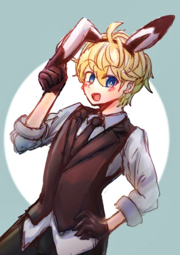 Oon_hasekura's tweet photo. これは描いたまま放置していたバニフラ https://t.co/F9gSTmYddS
