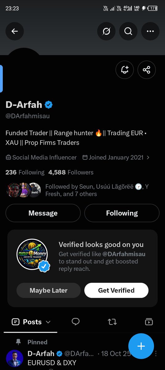 Newmoney010's tweet photo. @Usuumisau @Orionfundedcom @OrionAffiliates @YFresh0 @DArfahmisau @Xa_Amah @GOLDKILLERXA @Aysherh_Fx @SareedMangaree @MAHDEE_FX @SERLEHHOD @Rich_danmama_Fx Another 2 all is done ✅ https://t.co/jNxb5J69A0
