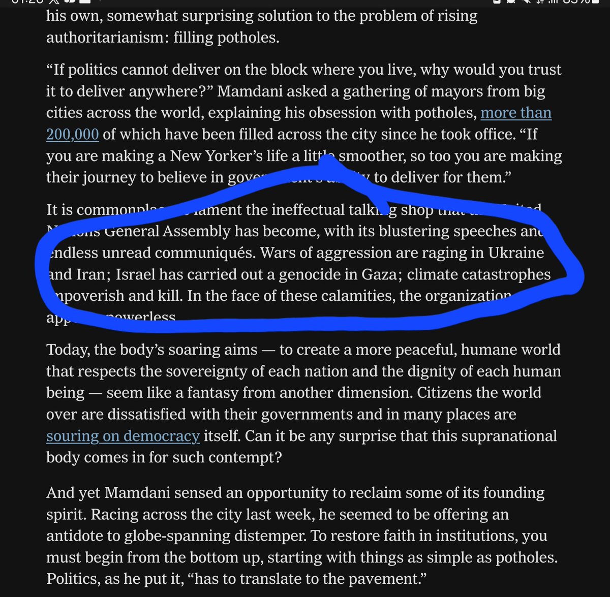 DalrympleWill's tweet photo. "Israel has carried out a genocide in Gaza" -
Not a sentence I thought I would ever seen @nytimes 
Congratulations @lpolgreen on a fine piece
https://t.co/Ave3SgznRg https://t.co/OXIDScPVoq