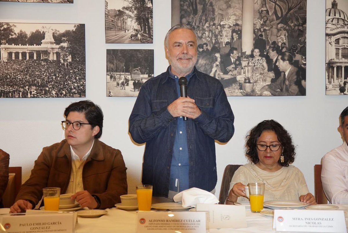 aramirezcuellar's tweet photo. Se va a crear un espacio de coordinación permanente para construir un compromiso de política laboral en la CDMX, en favor de la justicia para las familias de trabajadoras y trabajadores. https://t.co/AqhJ6flQCf