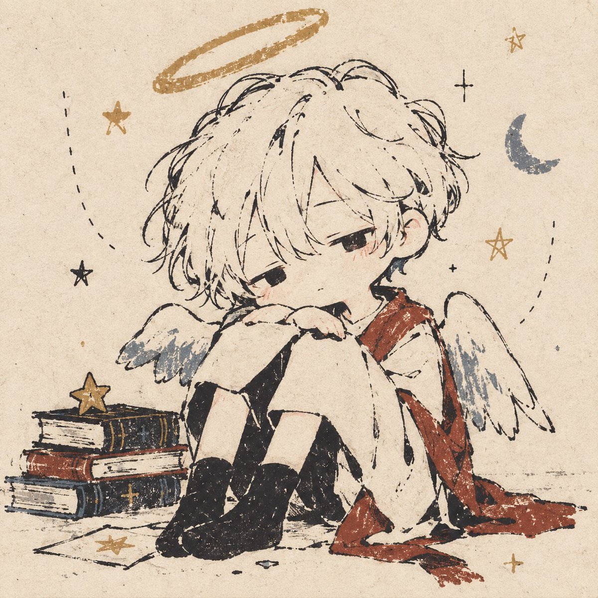 yudepan222's tweet photo. 今日は天使の日🪽
少年天使可愛い…可愛いね……
気が向いたらあとで女の子も作ろうかな https://t.co/19TSN55K21