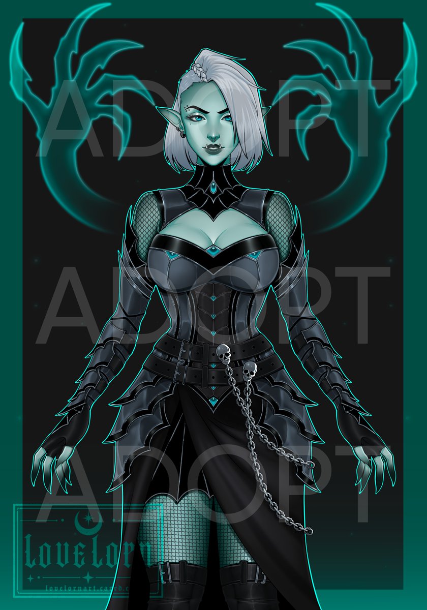 LovelornArt's tweet photo. half-orc necromancer adopt available via ko-fi...

#halforc #orc #necromancer #warcraft #worldofwarcraft #adopt #characteradopt https://t.co/Sa8XKevfQS