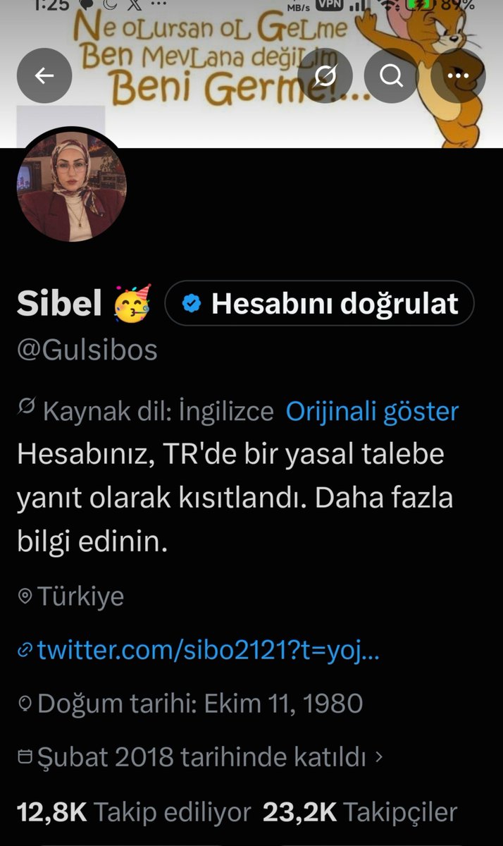 sibo2121's tweet photo. @Gulsibos hesabıma yazık ettiniz 😕emeği geçenleri Allah'a havale ediyorum 🤲 https://t.co/vT95nYjvb2