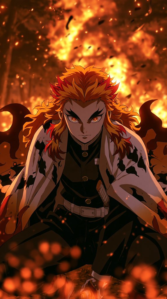 4kpapers's tweet photo. Flame Hashira Rengoku https://t.co/vlzMgK6Vvq