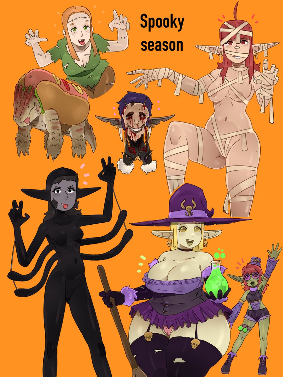 Pinkguy64's tweet photo. Spooky 🎃 https://t.co/GqFwwud3Q3