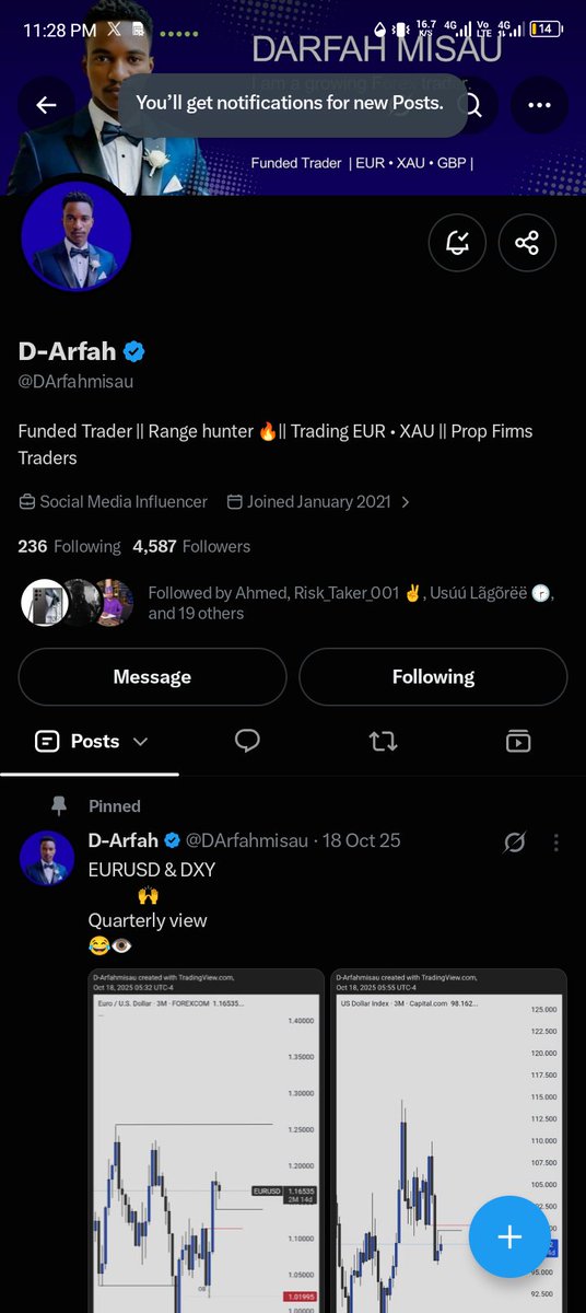 Mike_AMG1's tweet photo. @Usuumisau @Orionfundedcom @OrionAffiliates @YFresh0 @DArfahmisau @Xa_Amah @GOLDKILLERXA @Aysherh_Fx @SareedMangaree @MAHDEE_FX @SERLEHHOD @Rich_danmama_Fx @OchemeGabr63542 
@Starr_gael 
@Owakah07 https://t.co/PM9JJi0egr