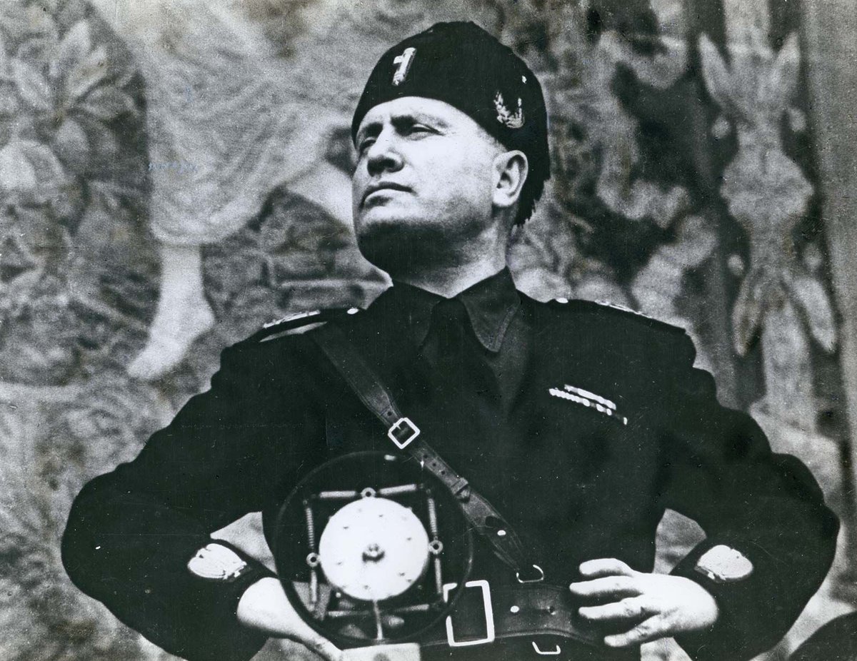 RTSG_Main's tweet photo. 🚨 MUSSOLINI WAS A ZIONIST! 🚨 

New documents unarchived by RTSG reveal that, in 1934, Italy established a Naval Academy to train Zionist marine commandos and naval officers for the Beitar revisionist Zionist organization. 

Many future Israeli navy officers would be produced from this collaborative program.