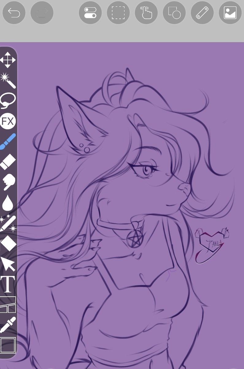 Gotic_Panda's tweet photo. Les comparto una comisión en proceso 💜🖤✨️
#furrywolf #furryart #artwork #Opencommission #Furrylobo https://t.co/heb4PwEFfM