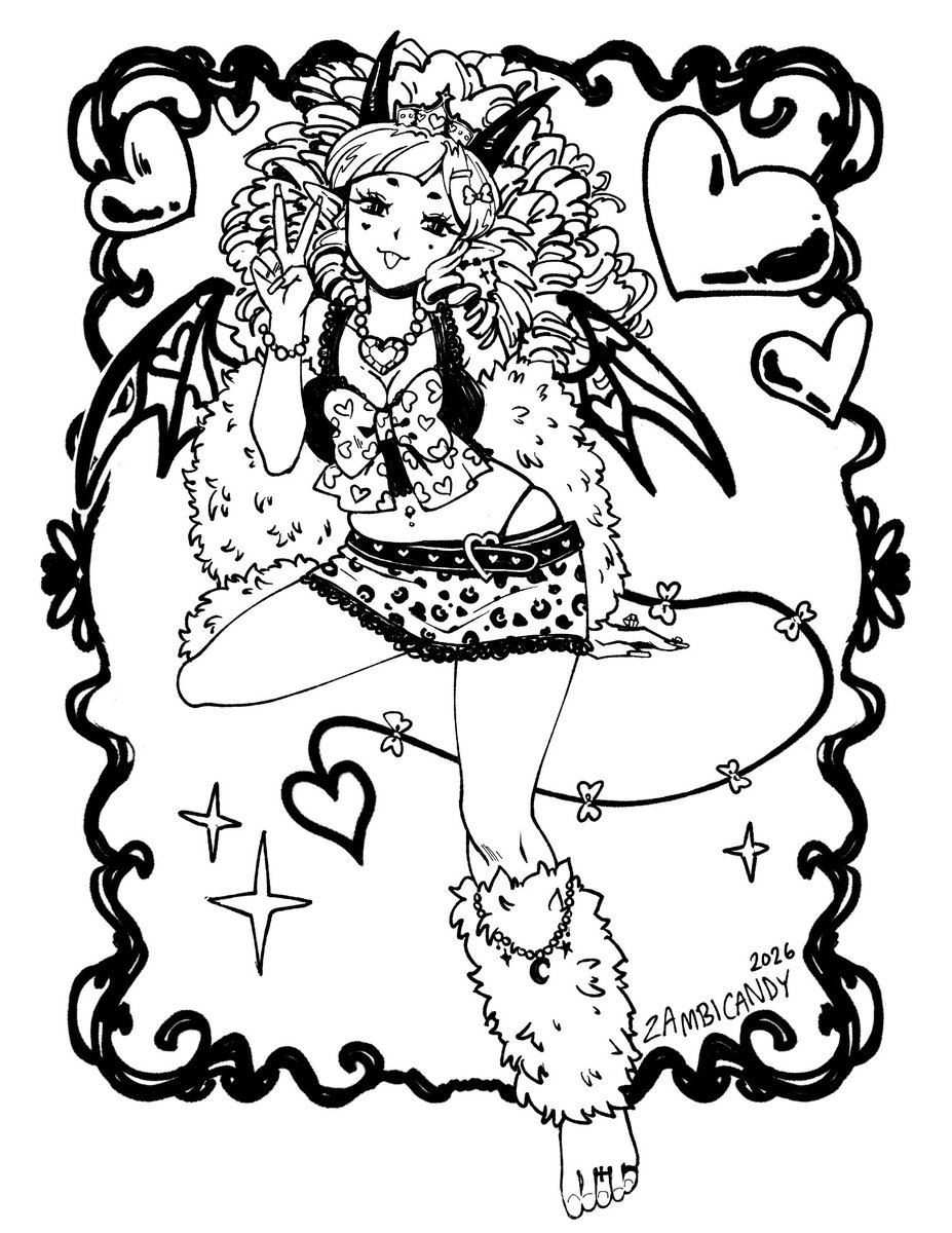 Zambicandy's tweet photo. Gal Nova 🎀💅🩷🌙
#zamtober https://t.co/BWt0eduQee