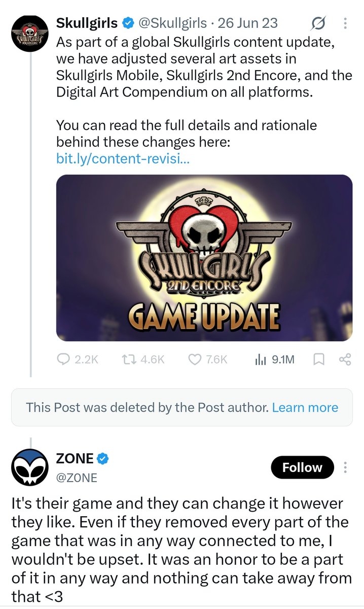 watcheranimal52's tweet photo. I lost all respect I had for ZONE when he sided with the leaches that stole and censored Skullgirls

I hope Otto continues to shit on Zone in future oneyplays thumbnails https://t.co/Fleh4oxr8U