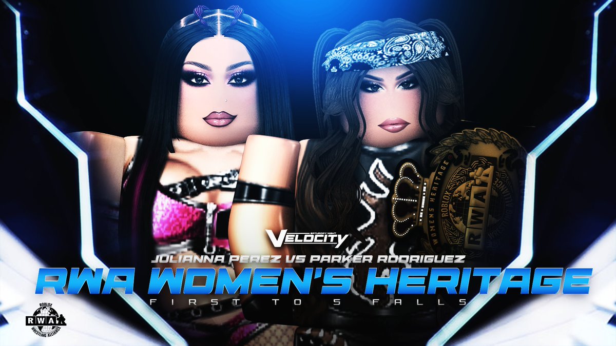 XRWNation's tweet photo. TONIGHT! // 7PM EASTERN🔵

We Have @RWAMedia Women's Heritage Action

It will be #ParkerRodriguez vs #JuliannaPerez in a first to 5 falls contest.

Who will walk out champion walking out👀

Find out Tonight, 7PM ET https://t.co/TwZNNP08WL