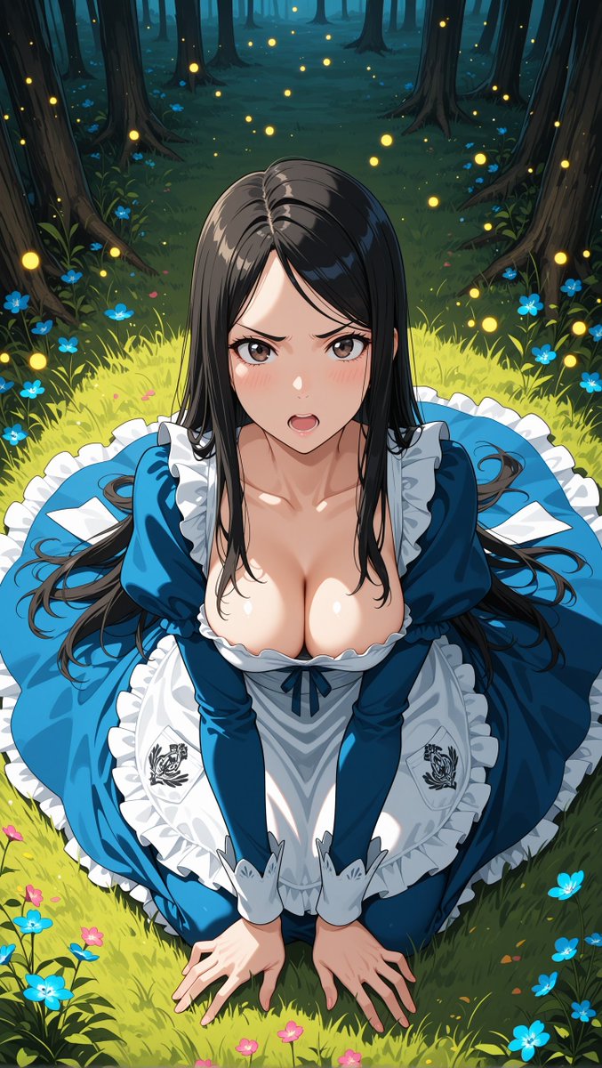 SGHT1369's tweet photo. Alice Liddell wants to take you to Wonderland—and the land of lust.🖤🩵🔥
#Alice #Waifu #Beautiful #Wonderland https://t.co/QblDhwRxGL