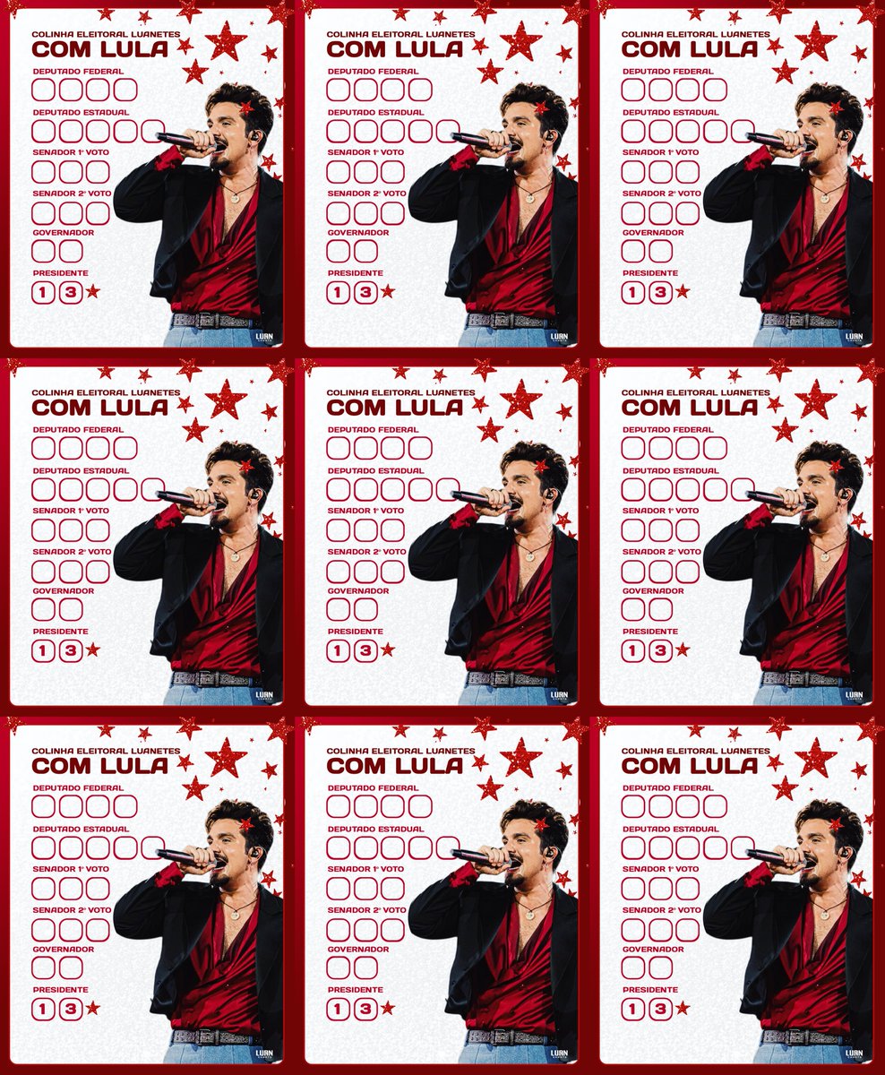 luansdata's tweet photo. @LulaOficial @luansantana Pessoal aqui está o link na dimensão correta dos santinhos. O arquivo em pdf se encontra no link: https://t.co/ruTjZRS9it https://t.co/D3UqxsGIG2