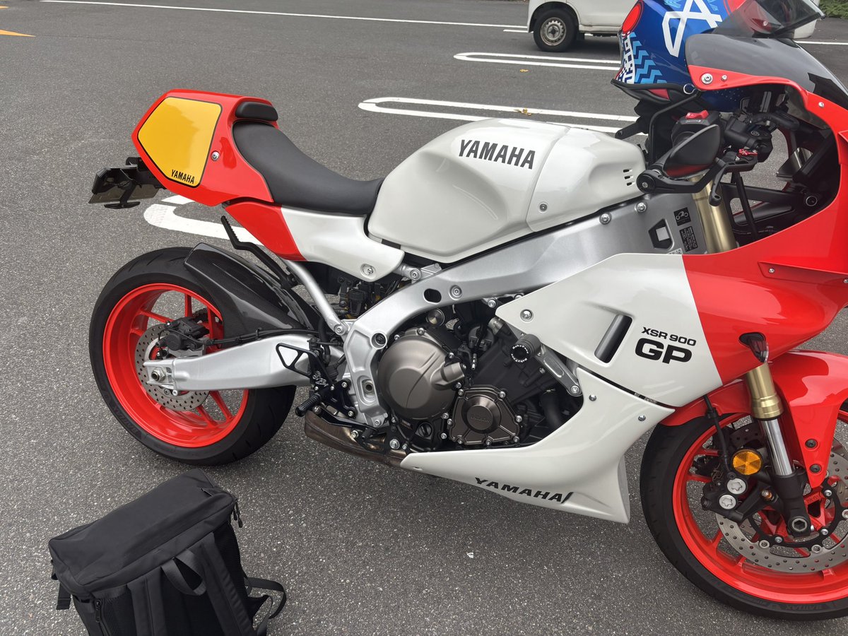 sonsyout's tweet photo. 朝活Now！
#xsr900gp https://t.co/ZuC1pOtaHl