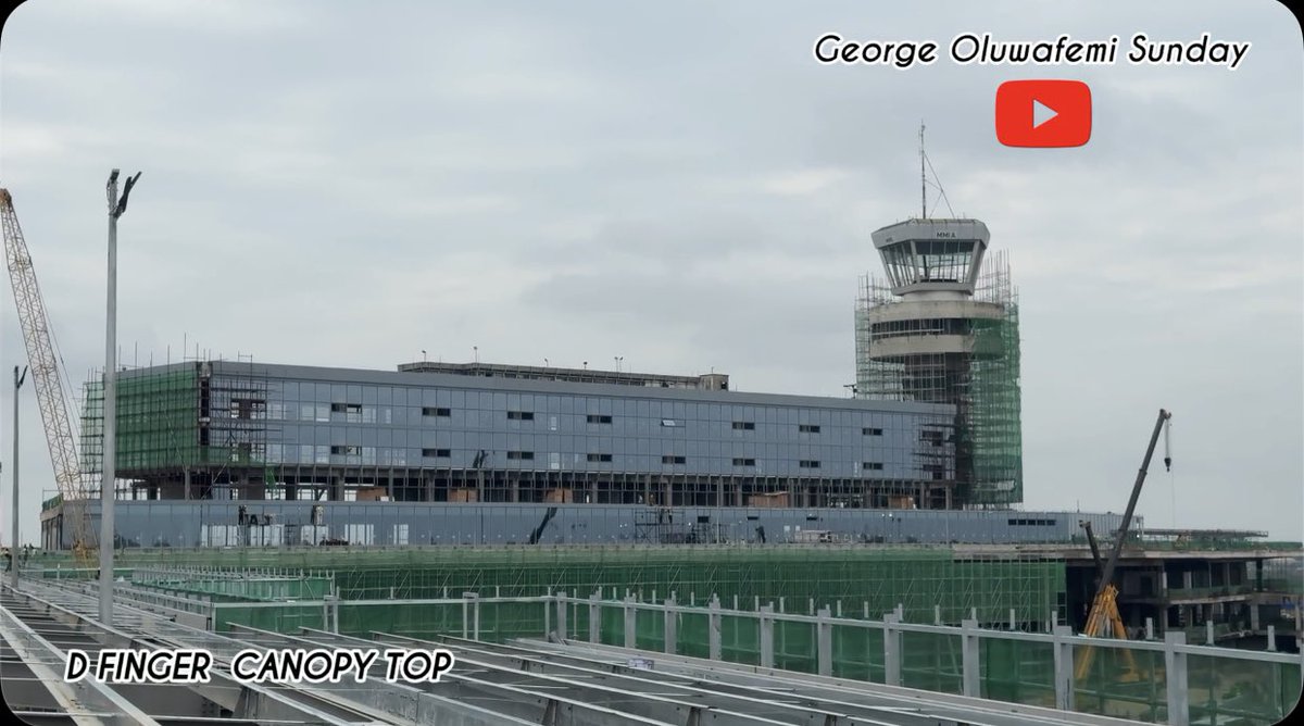 Alkaneseries's tweet photo. Muritala Mohammed International Airport gets a new look as Glass Facades have now been installed. https://t.co/DKUazGpw9N