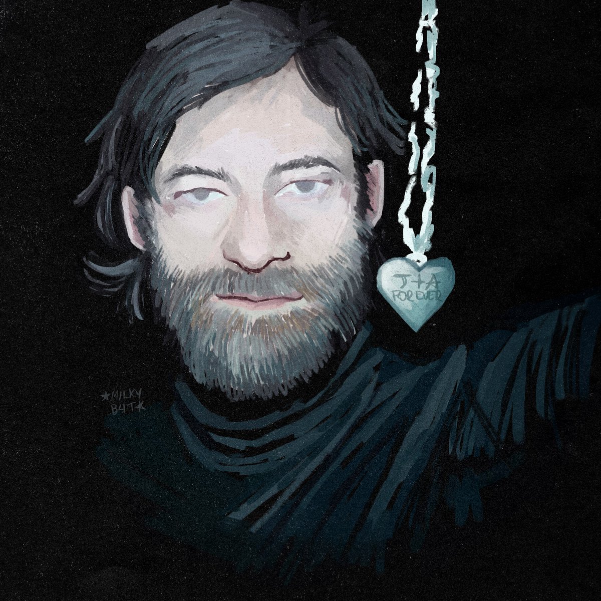 milkyb4t's tweet photo. "can you draw josef rom creep for me please?! you're so cool bat!!" -> after 2 weeks i did it!! Sorry anonnn + had to redraw this scene if it’s from creep 2 shhh 
#creep2017 #creeptapes 
 https://t.co/CvbWNMoymK https://t.co/yZTQnjWdra