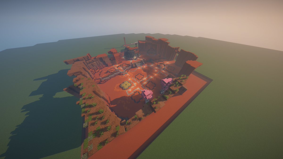 SgrAVortex's tweet photo. Plort market and surrounding walls https://t.co/G3dj3Rg9nc