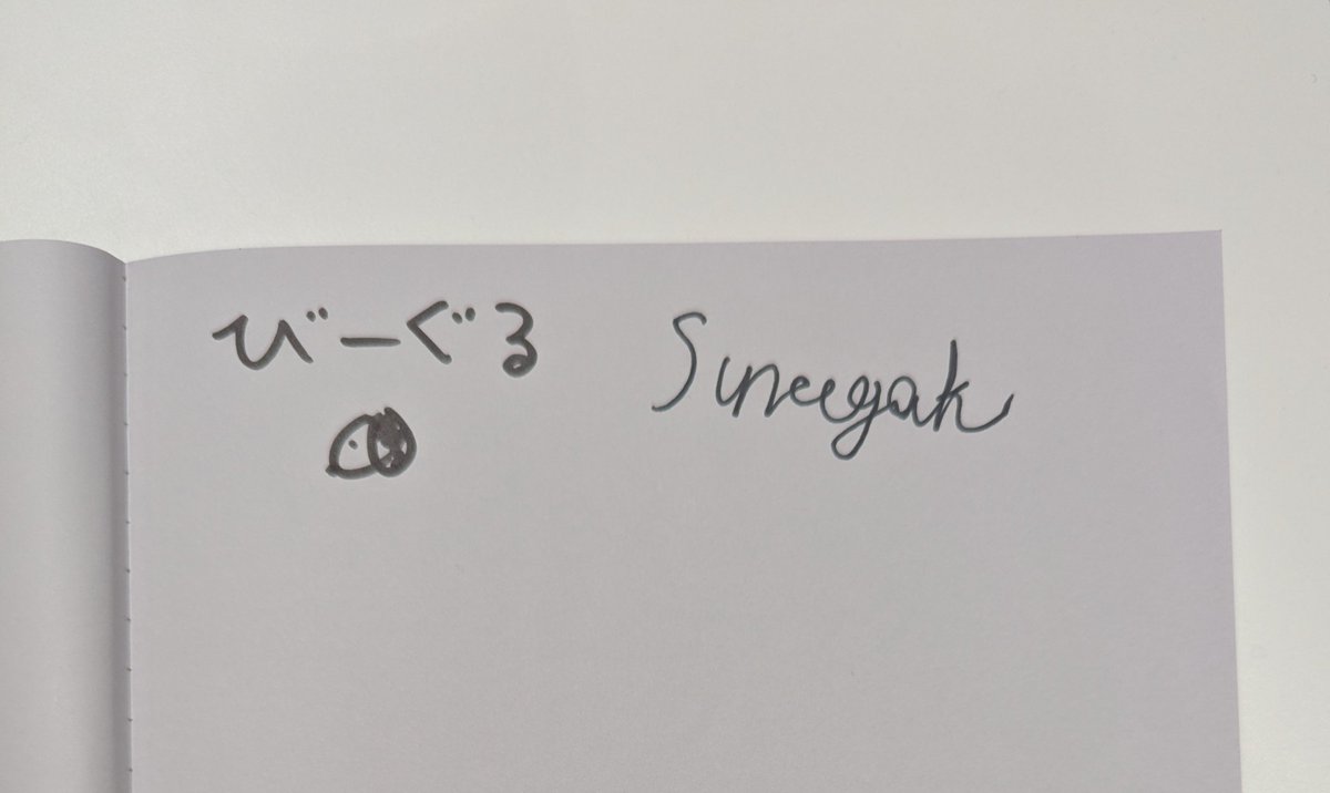 yurinakanishi33's tweet photo. Codex本に、著者のびーぐるさん(@beagle_dog_inu)とスナガクさん(@suna_gaku)からサインもらった!
ありがとうございます!!
#AICatchUp #Codexエージェンティックコーディング https://t.co/vrDzZemuvK