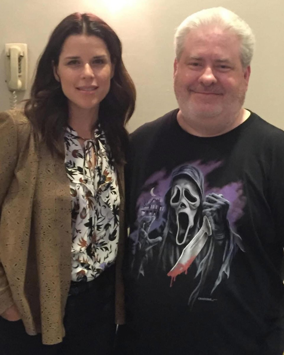 byMichaelWest's tweet photo. I want to wish Neve Campbell the happiest of birthdays today! #happybirthday #allthebest #horrorpeople #horrorpeoplearethebestpeople https://t.co/uPYHTqlLXh
